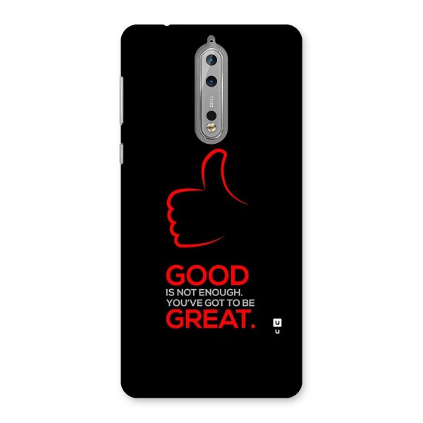 Good Great Back Case for Nokia 8