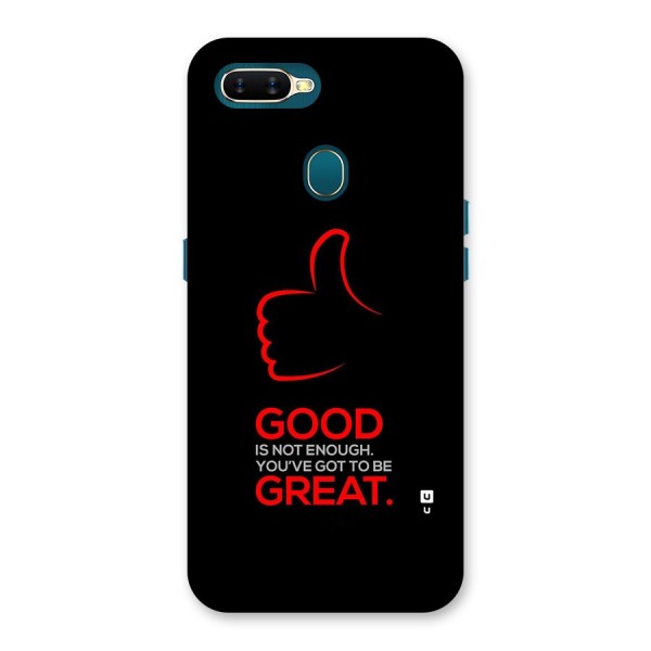 Good Great Back Case for Oppo A11k