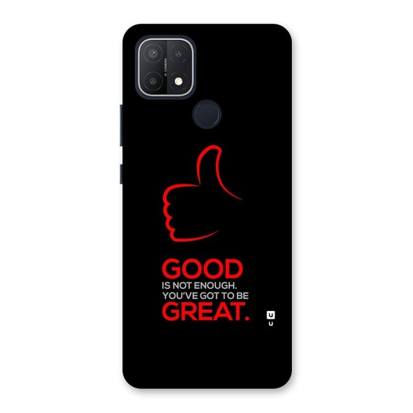 Good Great Back Case for Oppo A15
