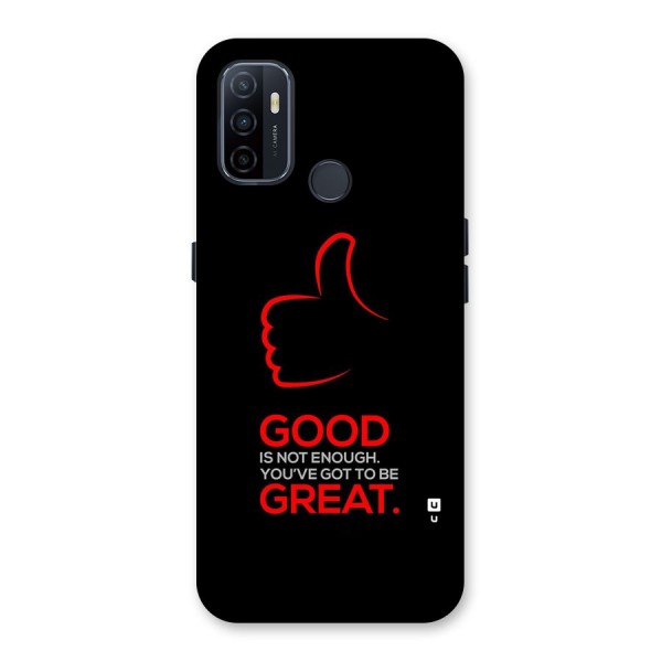 Good Great Back Case for Oppo A33 (2020)