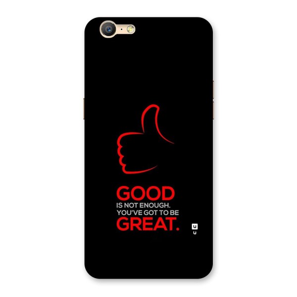 Good Great Back Case for Oppo A39
