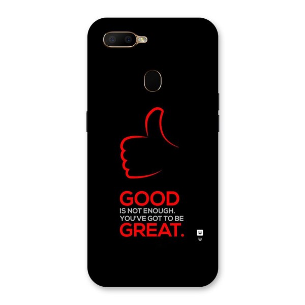 Good Great Back Case for Oppo A5s