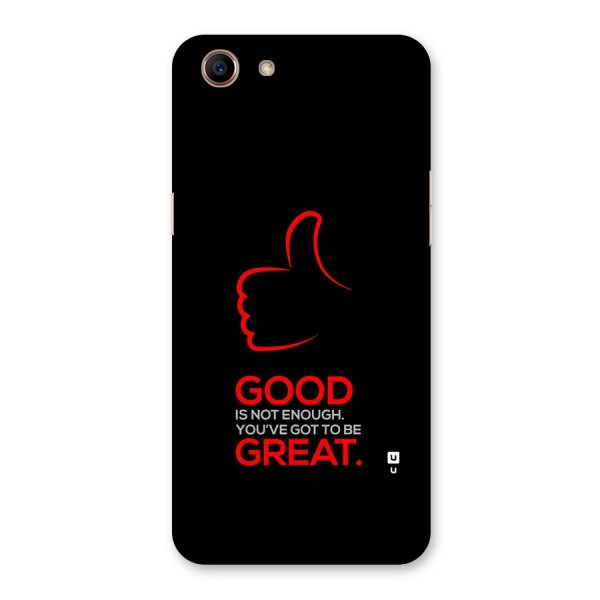 Good Great Back Case for Oppo A83 (2018)
