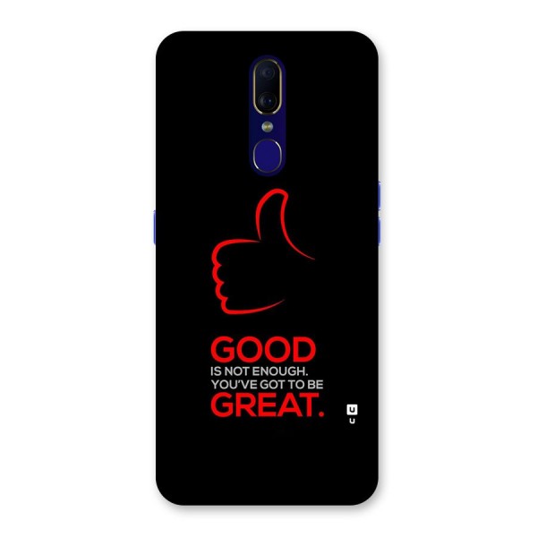 Good Great Back Case for Oppo A9