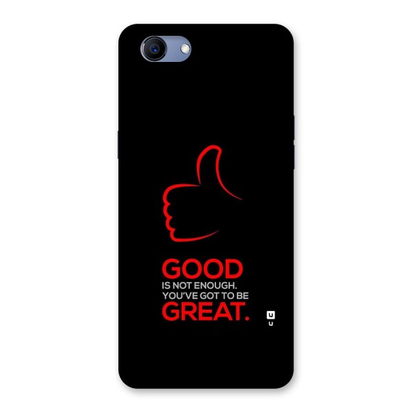 Good Great Back Case for Realme 1