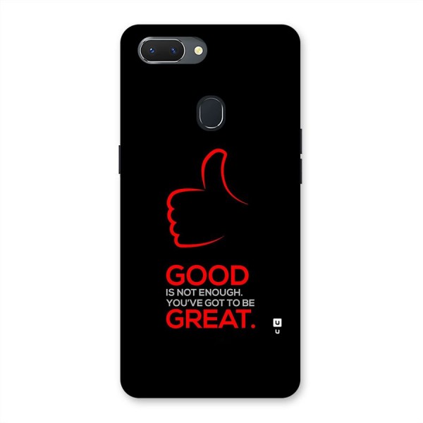 Good Great Back Case for Realme 2