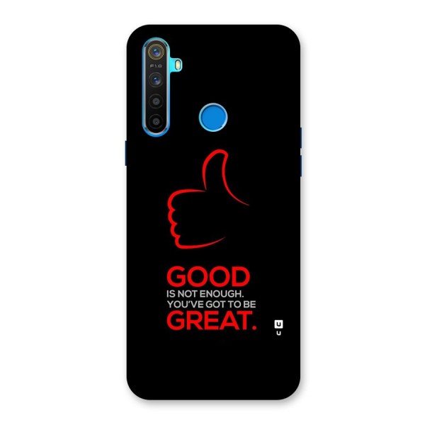 Good Great Back Case for Realme 5