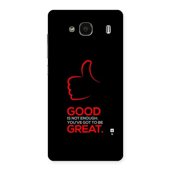 Good Great Back Case for Redmi 2