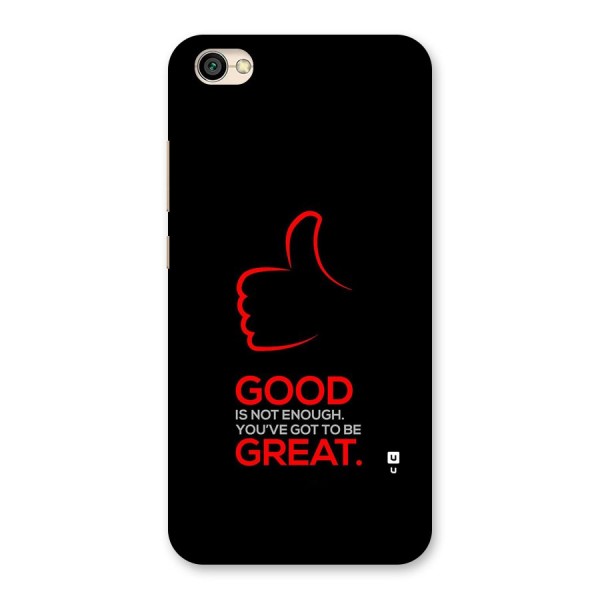 Good Great Back Case for Redmi Y1 Lite