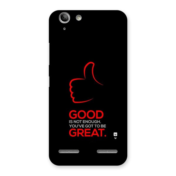 Good Great Back Case for Vibe K5