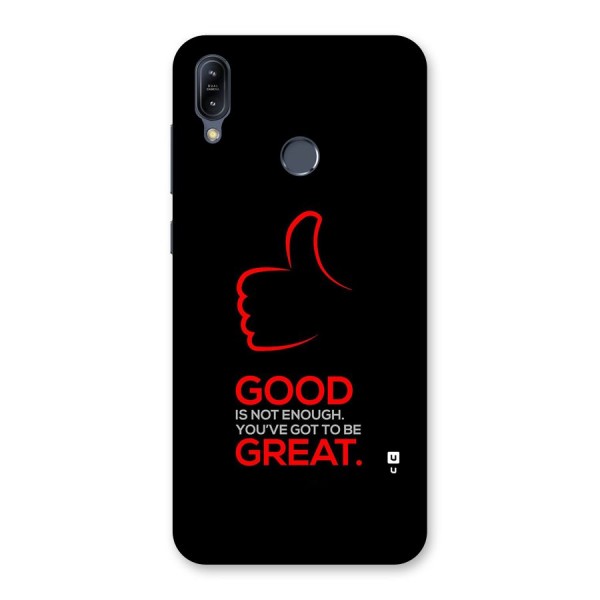 Good Great Back Case for Zenfone Max M2