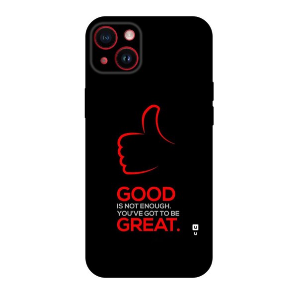 Good Great Back Case for iPhone 14 Plus