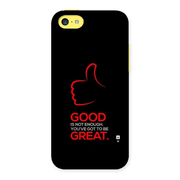 Good Great Back Case for iPhone 5C