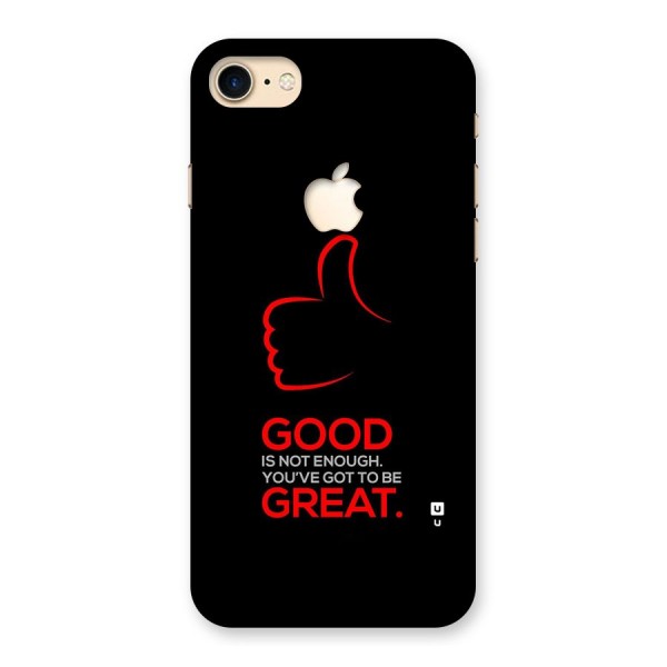 Good Great Back Case for iPhone 7 Apple Cut