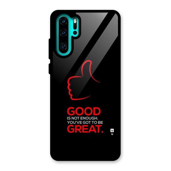 Good Great Glass Back Case for Huawei P30 Pro