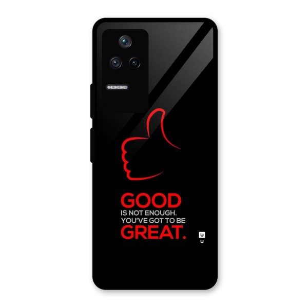 Good Great Glass Back Case for Poco F4 5G