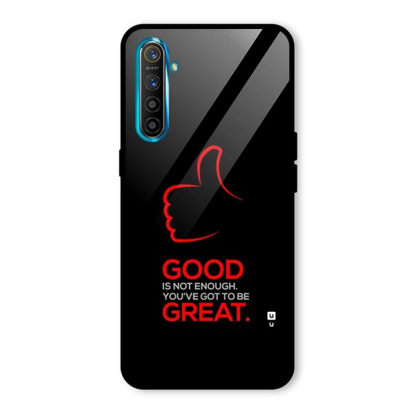 Good Great Glass Back Case for Realme X2