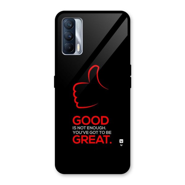 Good Great Glass Back Case for Realme X7