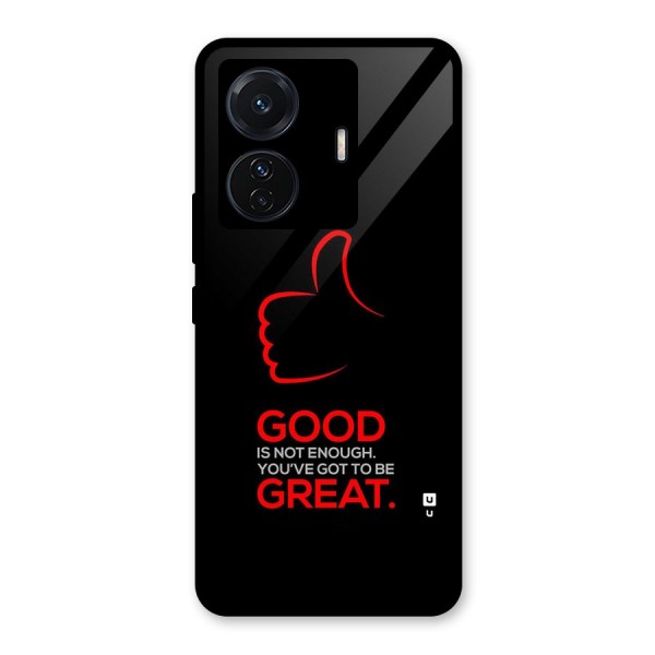 Good Great Glass Back Case for Vivo T1 Pro