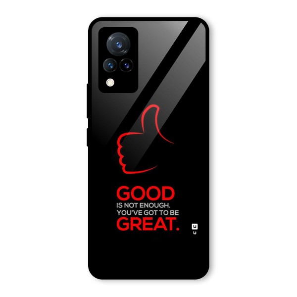 Good Great Glass Back Case for Vivo V21 5G