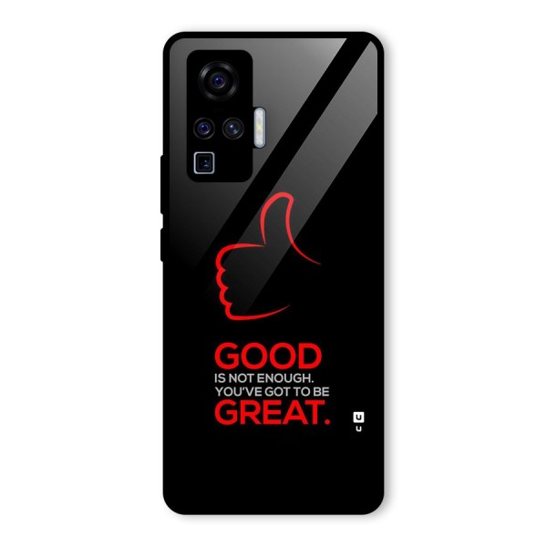 Good Great Glass Back Case for Vivo X50 Pro