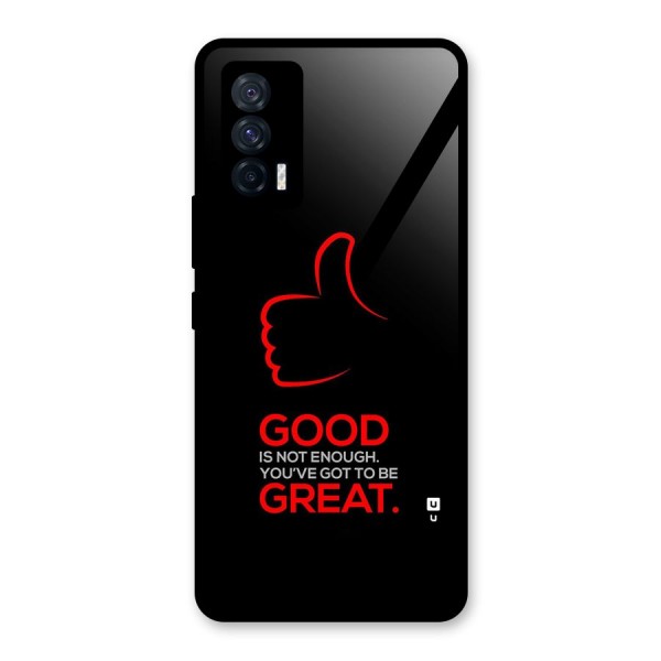 Good Great Glass Back Case for Vivo iQOO 7 5G