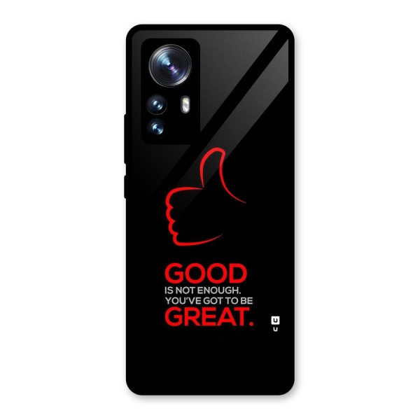 Good Great Glass Back Case for Xiaomi 12 Pro