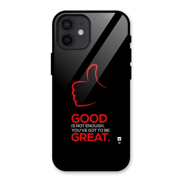 Good Great Glass Back Case for iPhone 12
