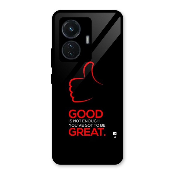 Good Great Glass Back Case for iQOO Z6 44W