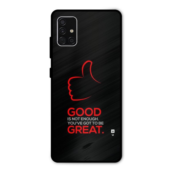 Good Great Metal Back Case for Galaxy A51