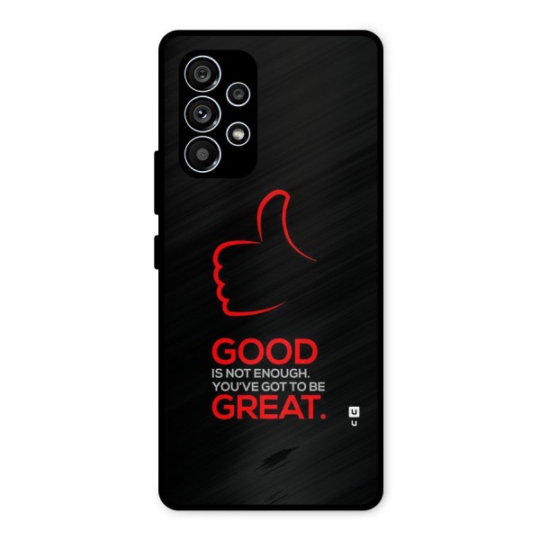 Good Great Metal Back Case for Galaxy A53 5G