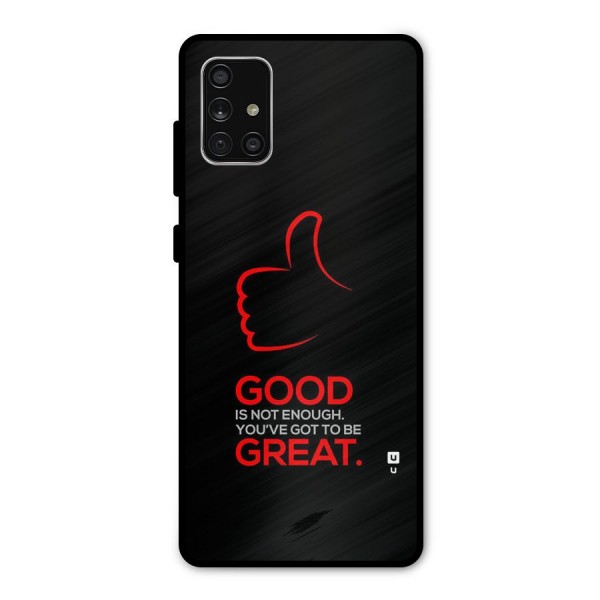 Good Great Metal Back Case for Galaxy A71