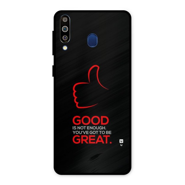Good Great Metal Back Case for Galaxy M30
