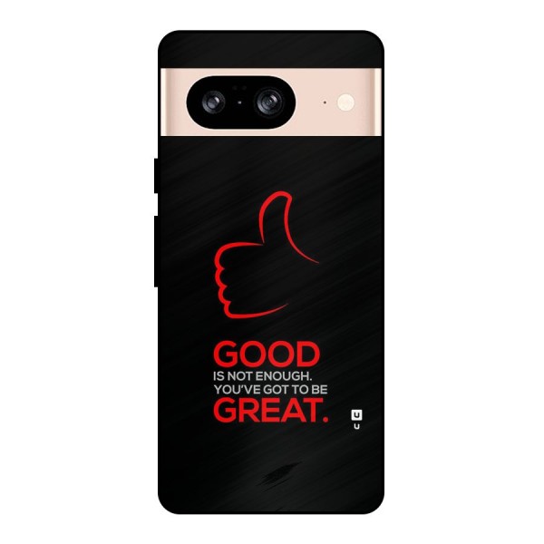 Good Great Metal Back Case for Google Pixel 8