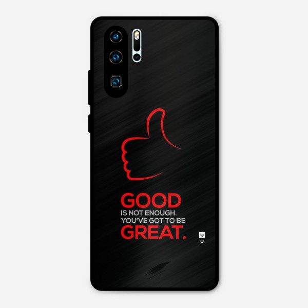 Good Great Metal Back Case for Huawei P30 Pro