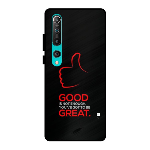 Good Great Metal Back Case for Mi 10