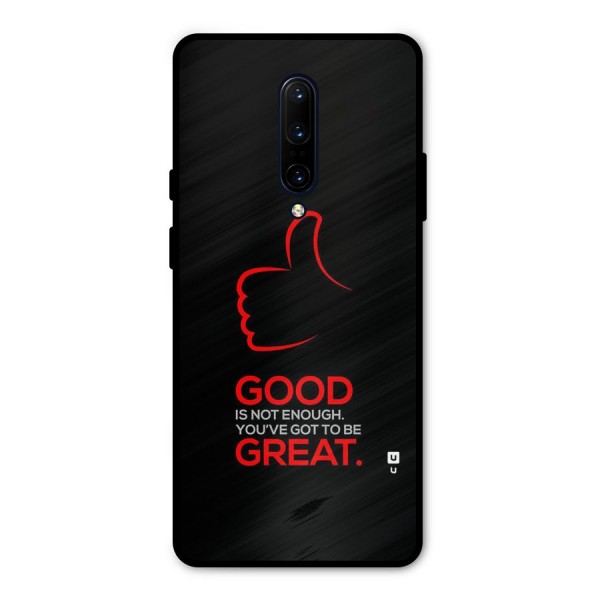 Good Great Metal Back Case for OnePlus 7 Pro