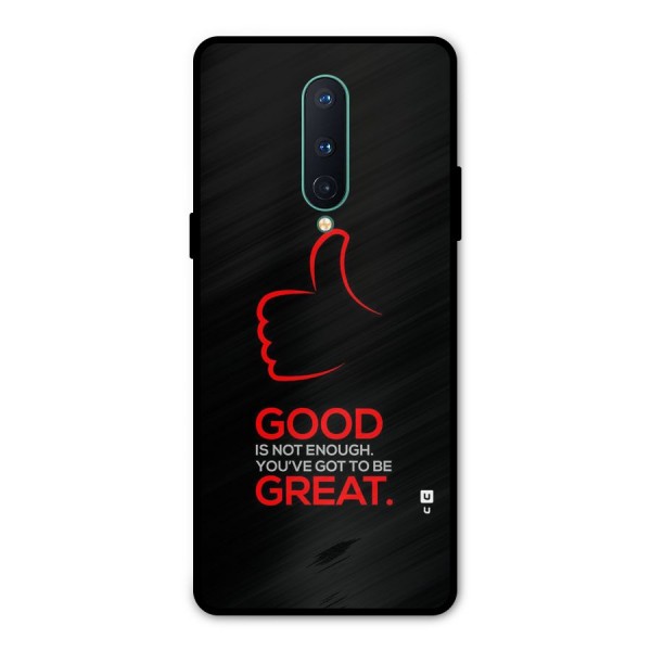 Good Great Metal Back Case for OnePlus 8
