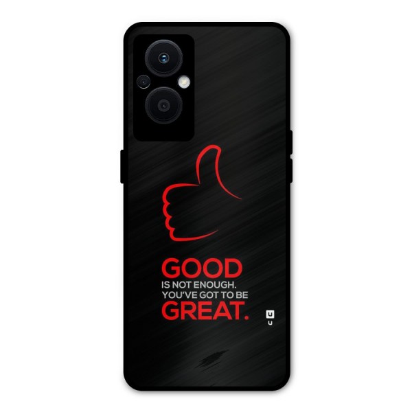 Good Great Metal Back Case for Oppo F21s Pro 5G