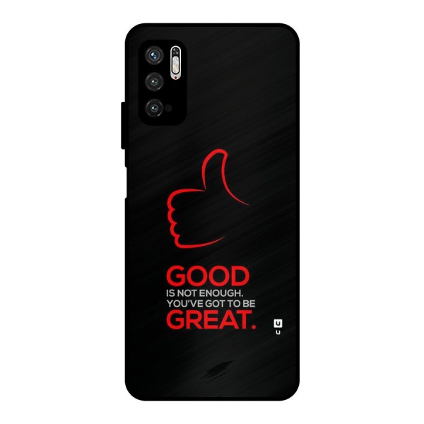 Good Great Metal Back Case for Poco M3 Pro 5G
