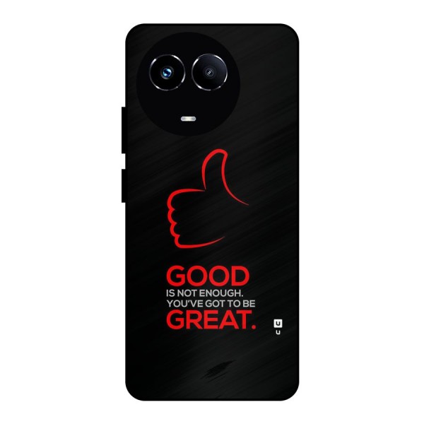 Good Great Metal Back Case for Realme 11X