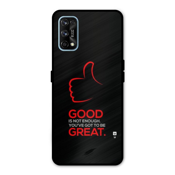 Good Great Metal Back Case for Realme 7 Pro