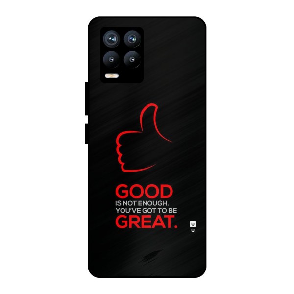 Good Great Metal Back Case for Realme 8 Pro