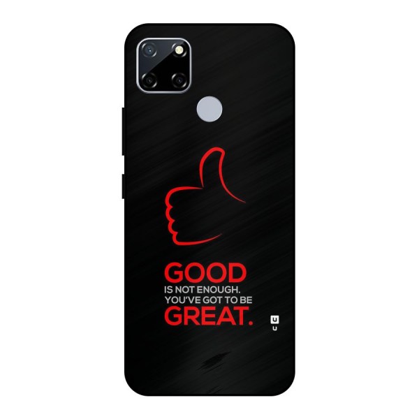 Good Great Metal Back Case for Realme Narzo 30A