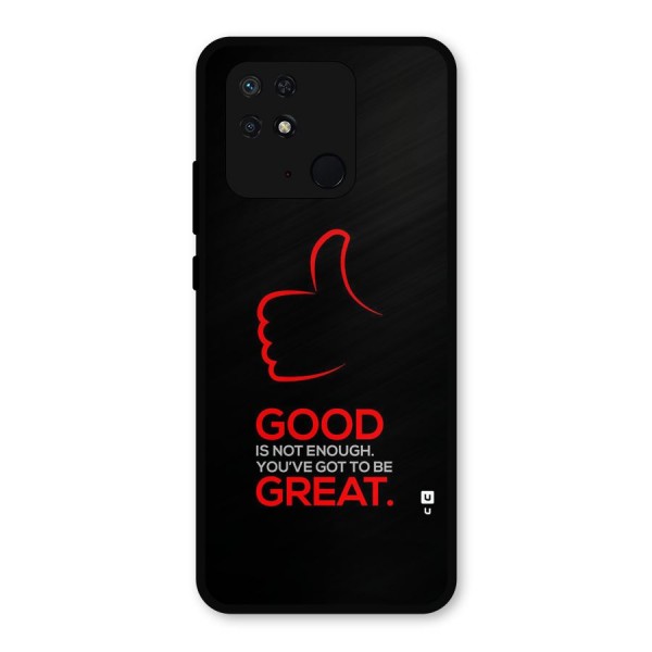 Good Great Metal Back Case for Redmi 10 Power