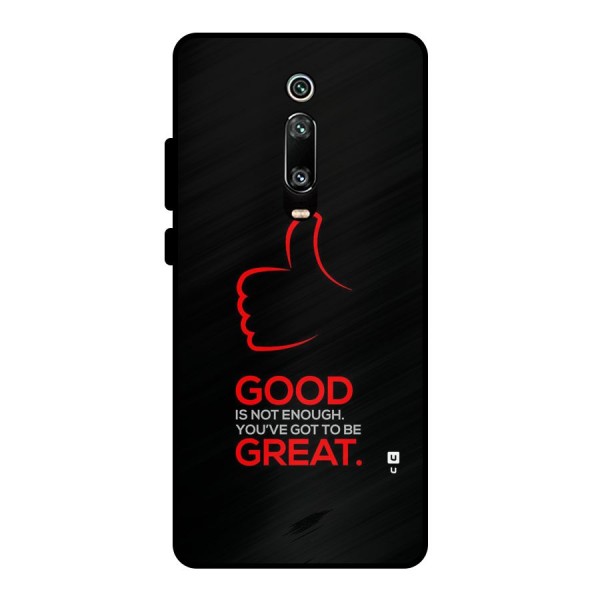 Good Great Metal Back Case for Redmi K20 Pro