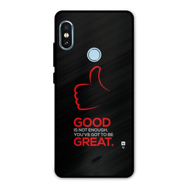 Good Great Metal Back Case for Redmi Note 5 Pro