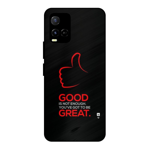 Good Great Metal Back Case for Vivo Y21A