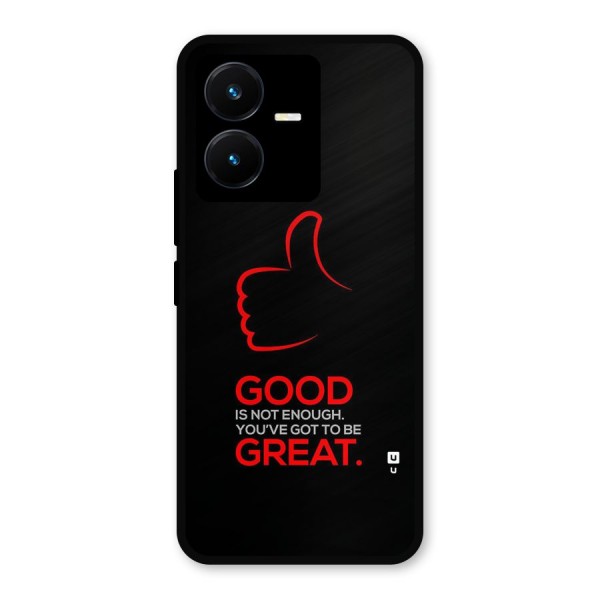 Good Great Metal Back Case for Vivo Y22