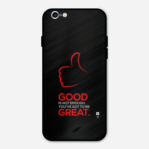 Good Great Metal Back Case for iPhone 6 6s
